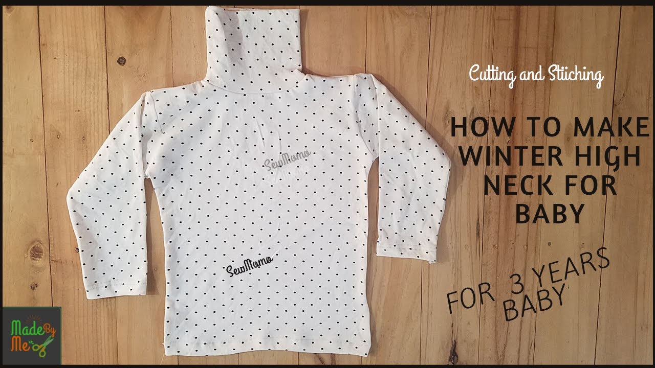 How to Make Winter High Neck | Cutting and Stitching