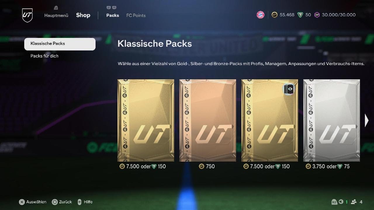 pack opening