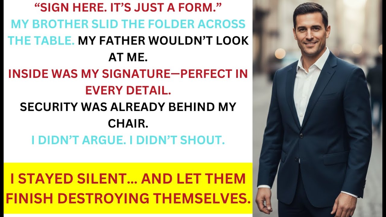 They Forged My Signature and Took Everything — Silence Was My Revenge