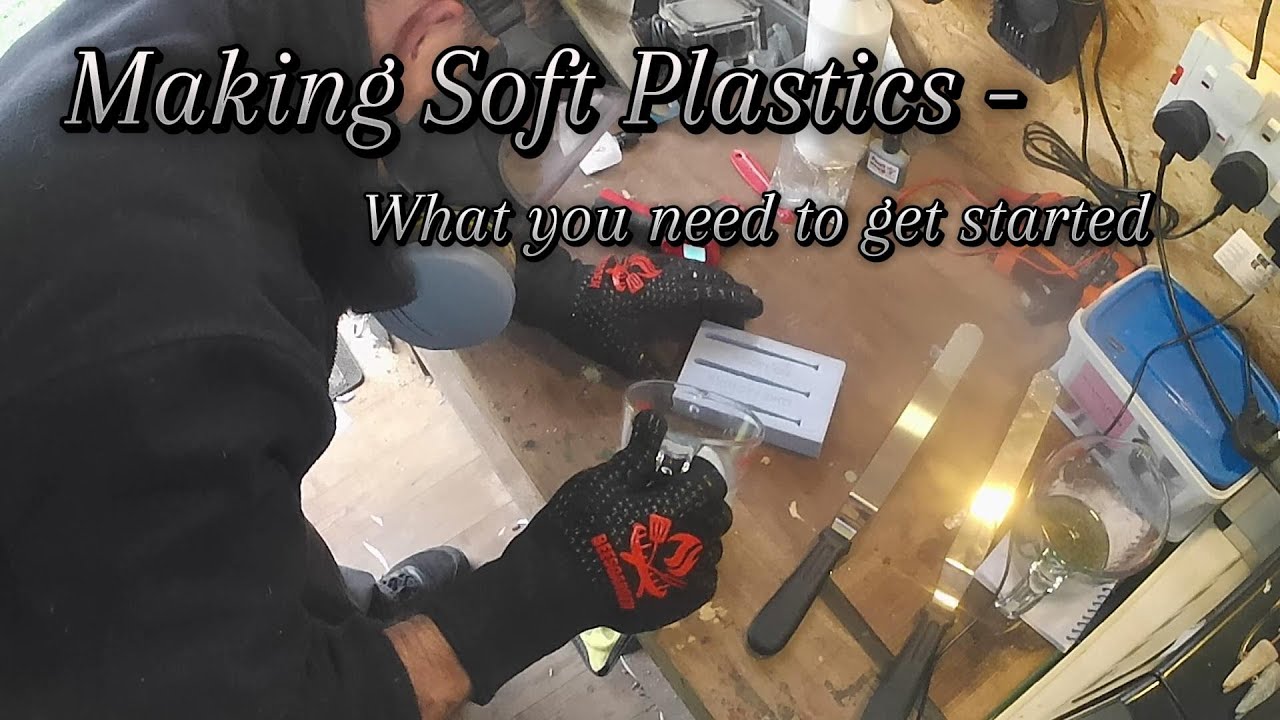 Making soft plastic lures at home