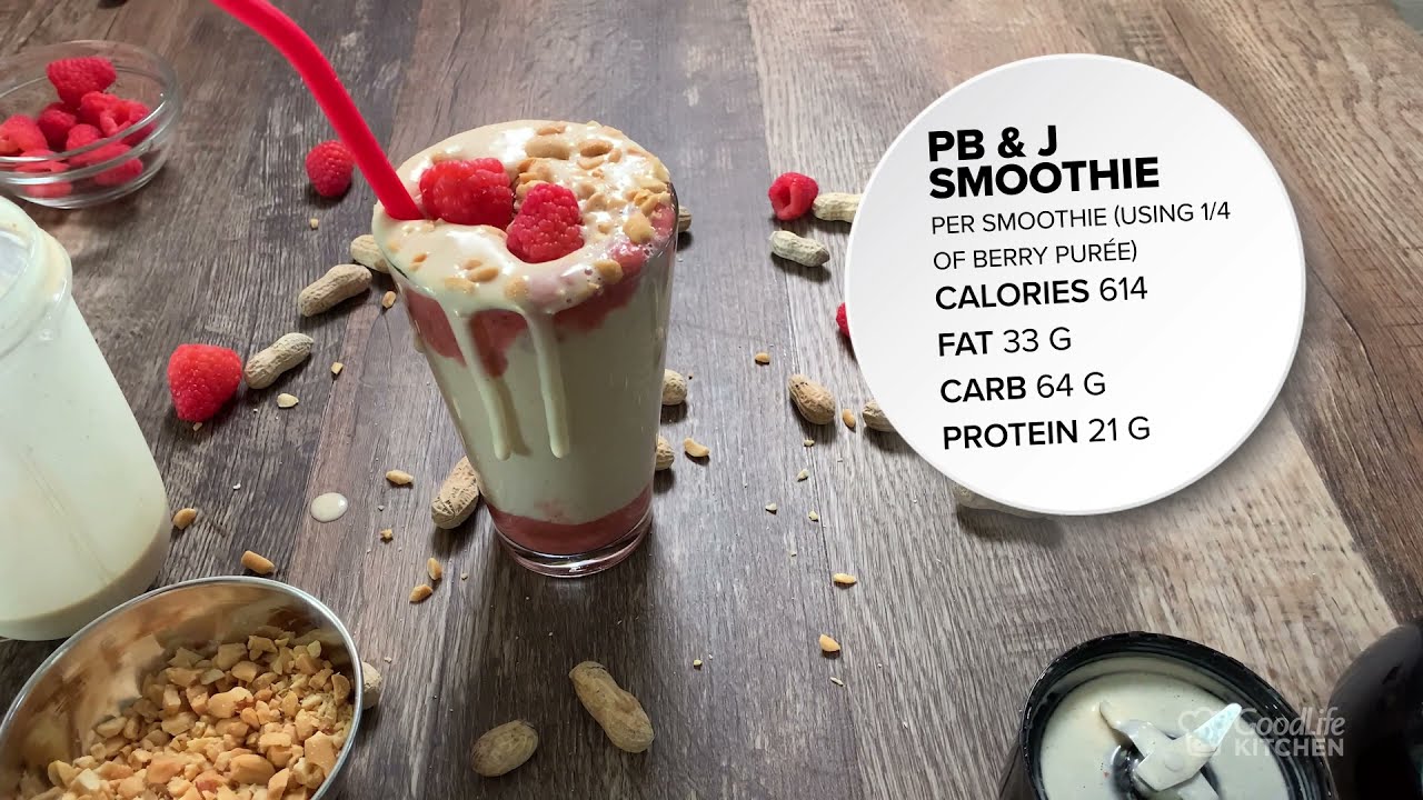 PB & J Smoothie &ndash; FoodLife