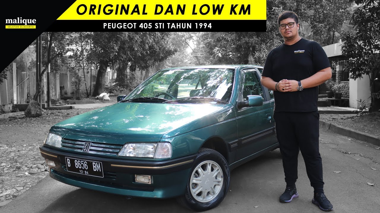 ASLI 100% ORIGINAL DAN LOW KM | PEUGEOT 405 STI TAHUN 1994 | REVIEW INDONESIA