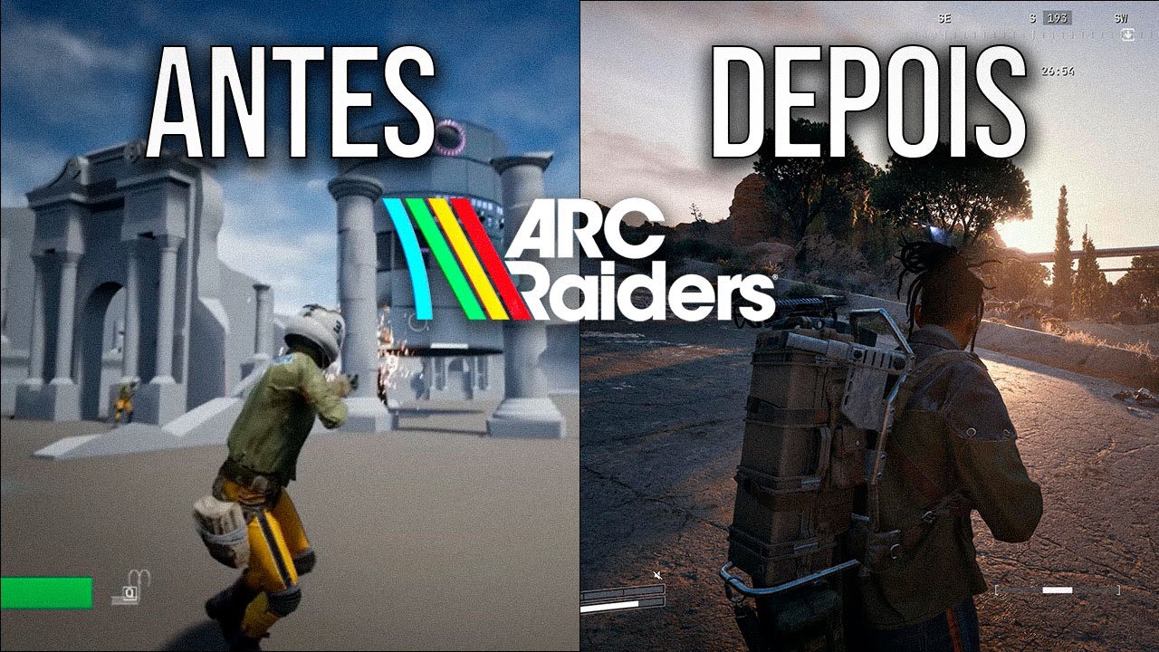 ANTES do hype: o ARC RAIDERS que NINGUÉM viu