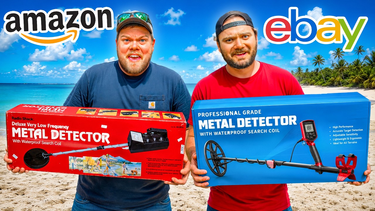 Amazon против eBay: металлопоиск для покупки рыболовных снастей