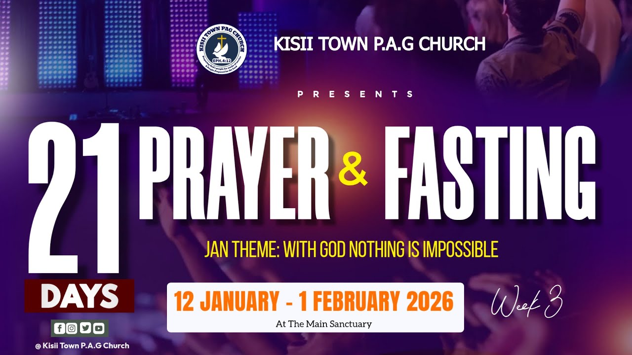 DAY 19  OF 21 DAYS OF PRAYER AND FASTING (Daniel Fast) || 30 JANUARY 2026