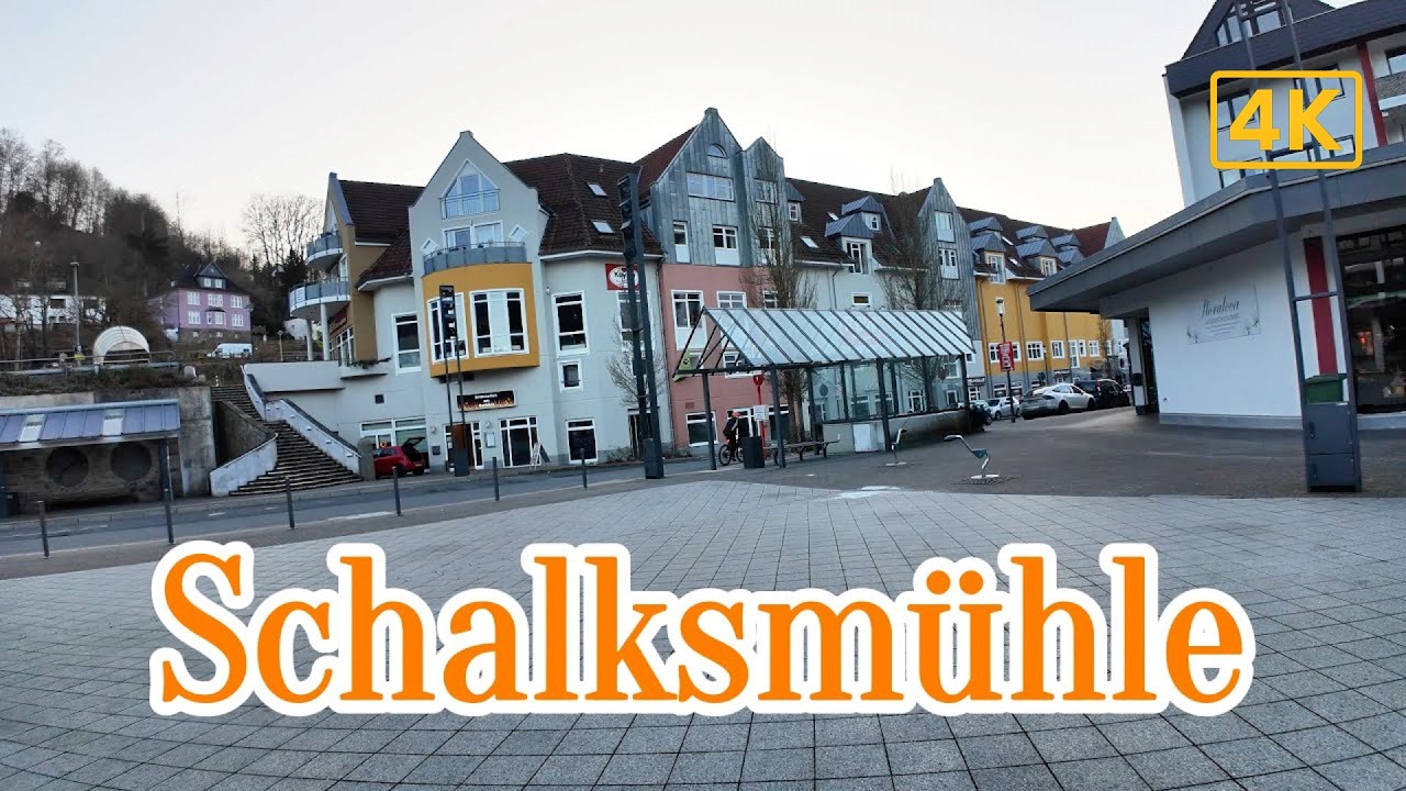 Schalksmühle Walking Tour – Exploring a Hidden Gem in Germany | 4K