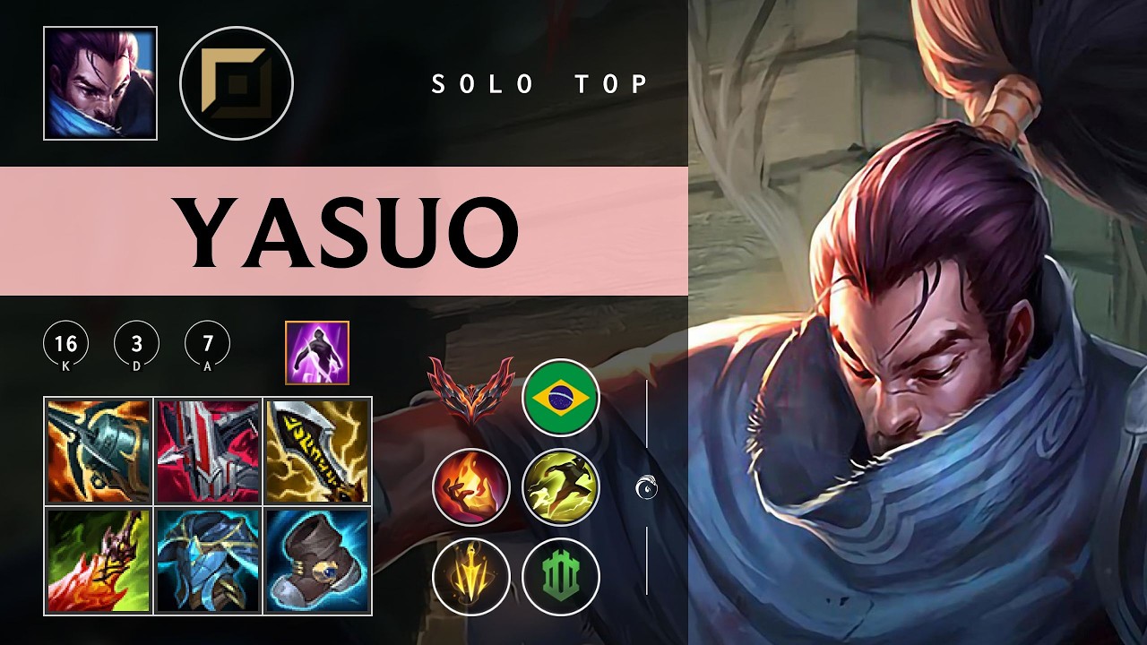 Yasuo Top vs Gangplank - BR Grandmaster Patch 26.03