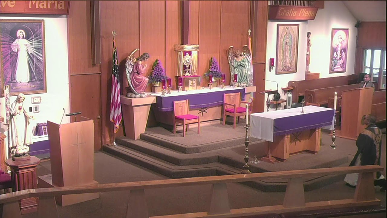 8:00am Holy Mass  - Monday March 2, 2026