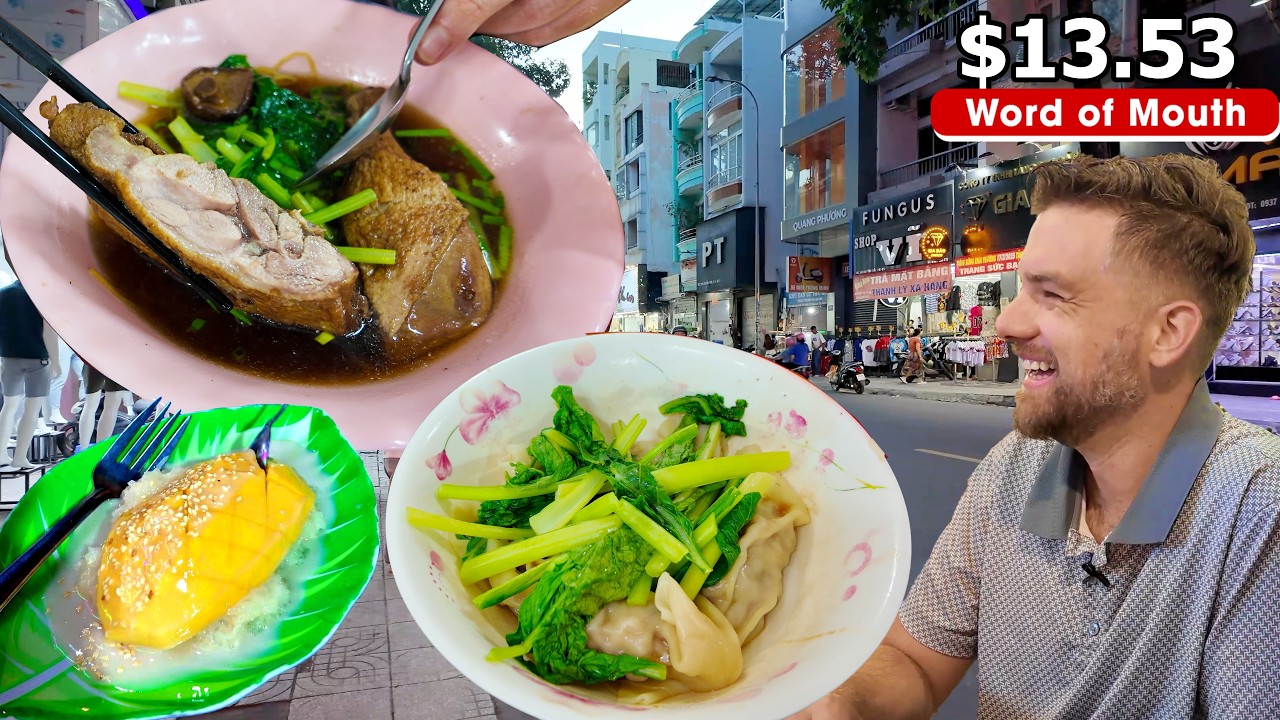 My Favorite Dumplings and Top Tier Dessert - HCMC, Vietnam