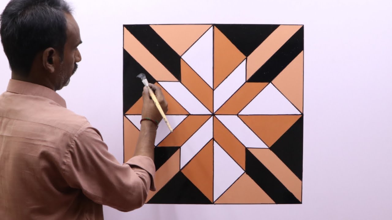 WALL PAINTING ART DESIGN IDEAS | WALL ART DECORATION | INTERIOR DESIGN