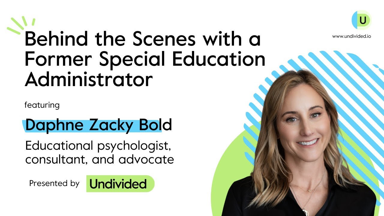 Behind the Scenes with a Former Special Education Administrator