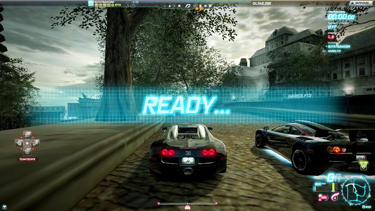 Need For Speed World HIGH STAKES Team Escape Bugatti Veyron 16.4 meets a McLaren F1 Elite Edition