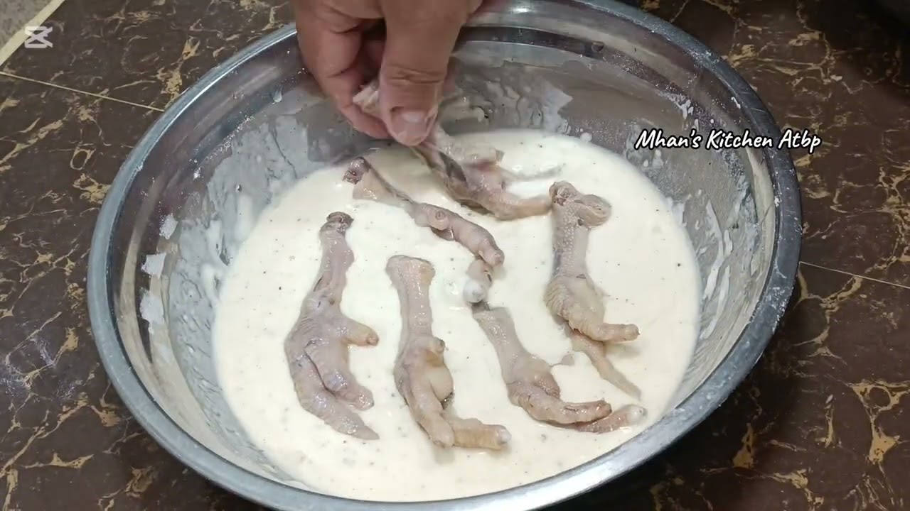 FRIED CHICKEN FEET. Pwedi Mo nang Kainin Pati Buto