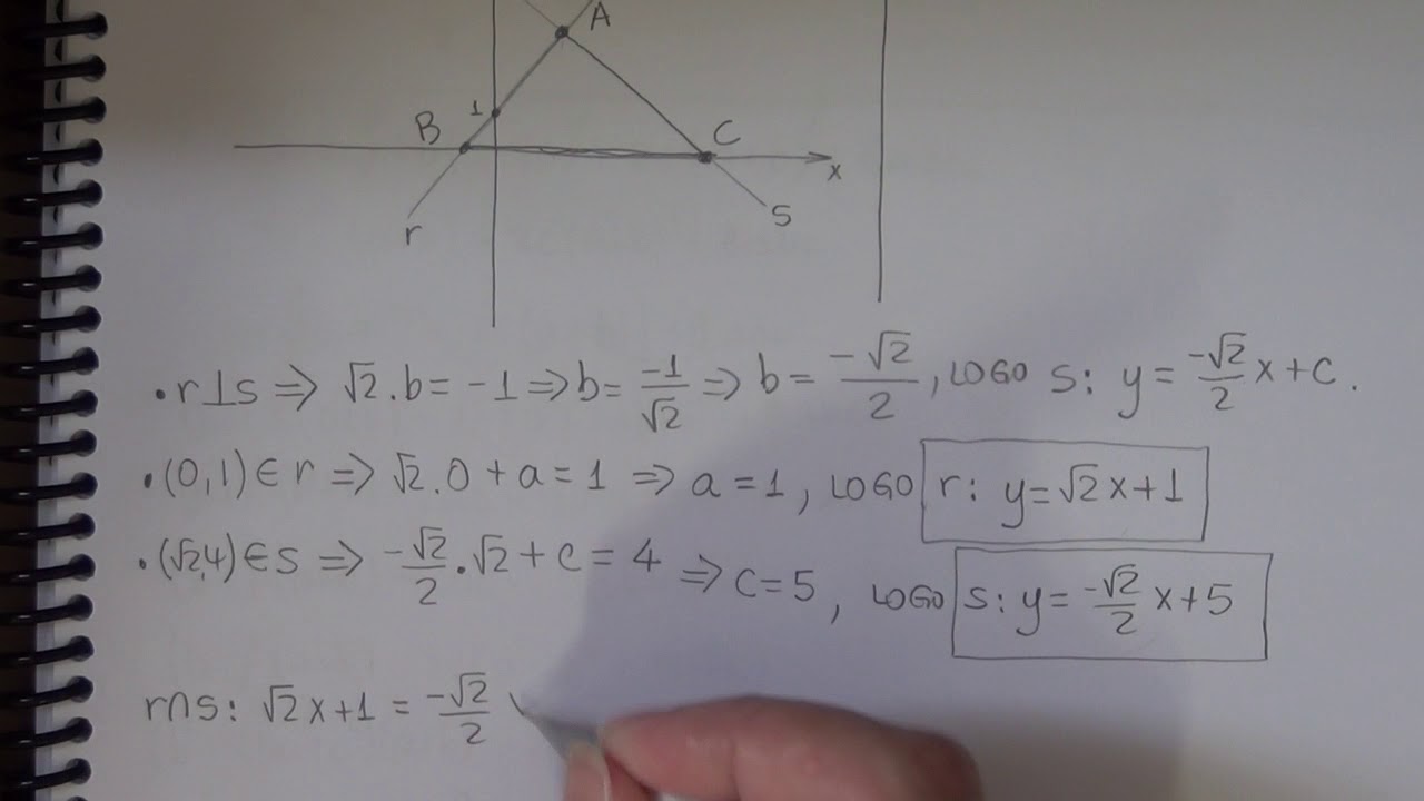 ITA 2017 - Questão de Geometria Analítica (retas e área)
