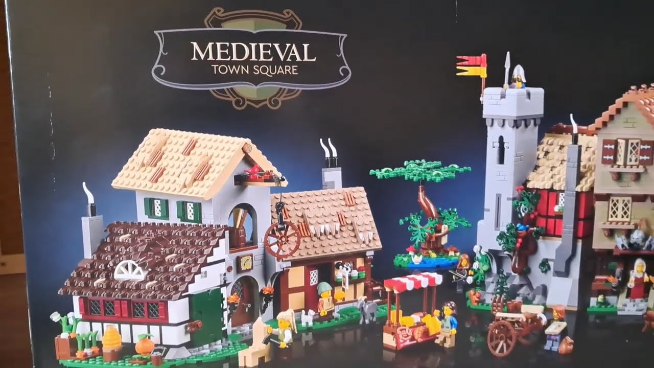 Recenzja Lego Castle - 10332 Rynek
