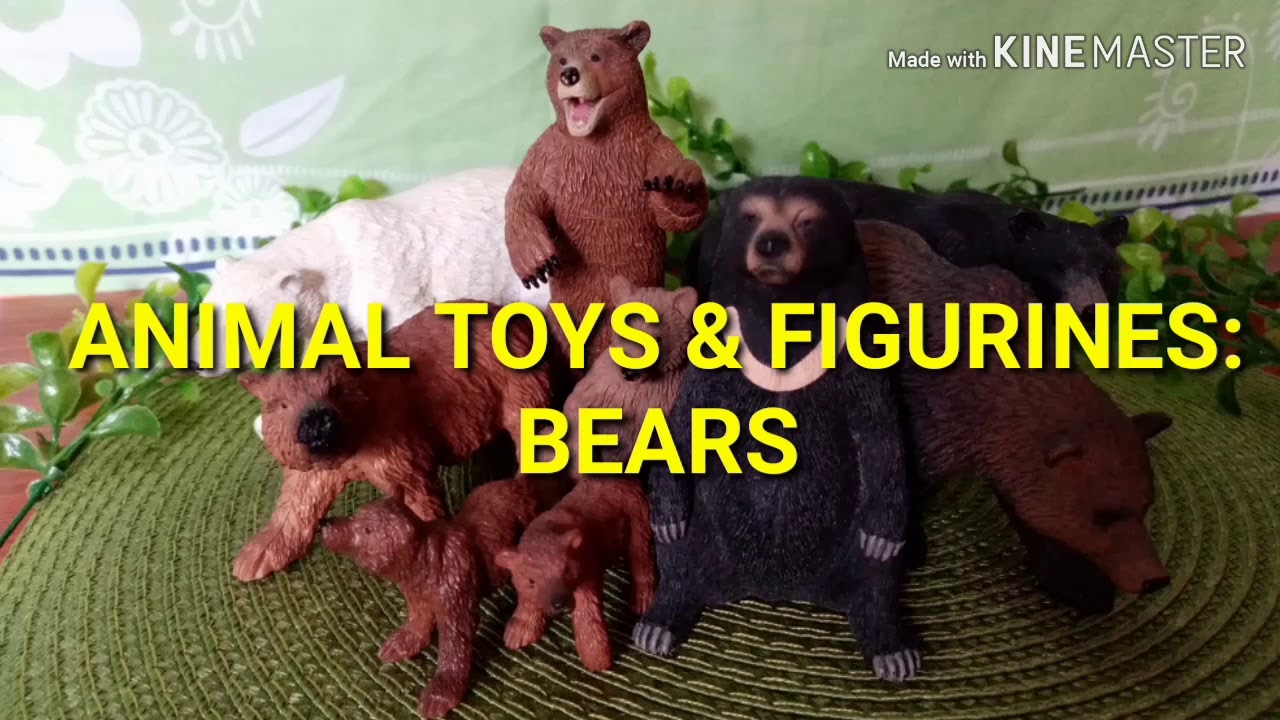 #ANIMALTOYS & FIGURINES: MOJOFUN & 4DMASTER BEARS