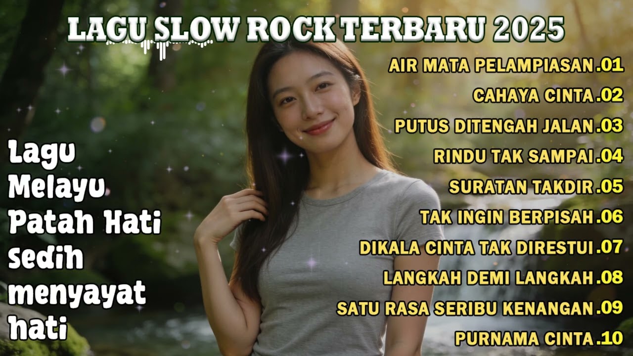 LAGU SLOW ROCK MELAYU TERBARU 2025 / Paling Sedih Menyayat Hati / Lagu Pop Minang / Slow Melayu🎶