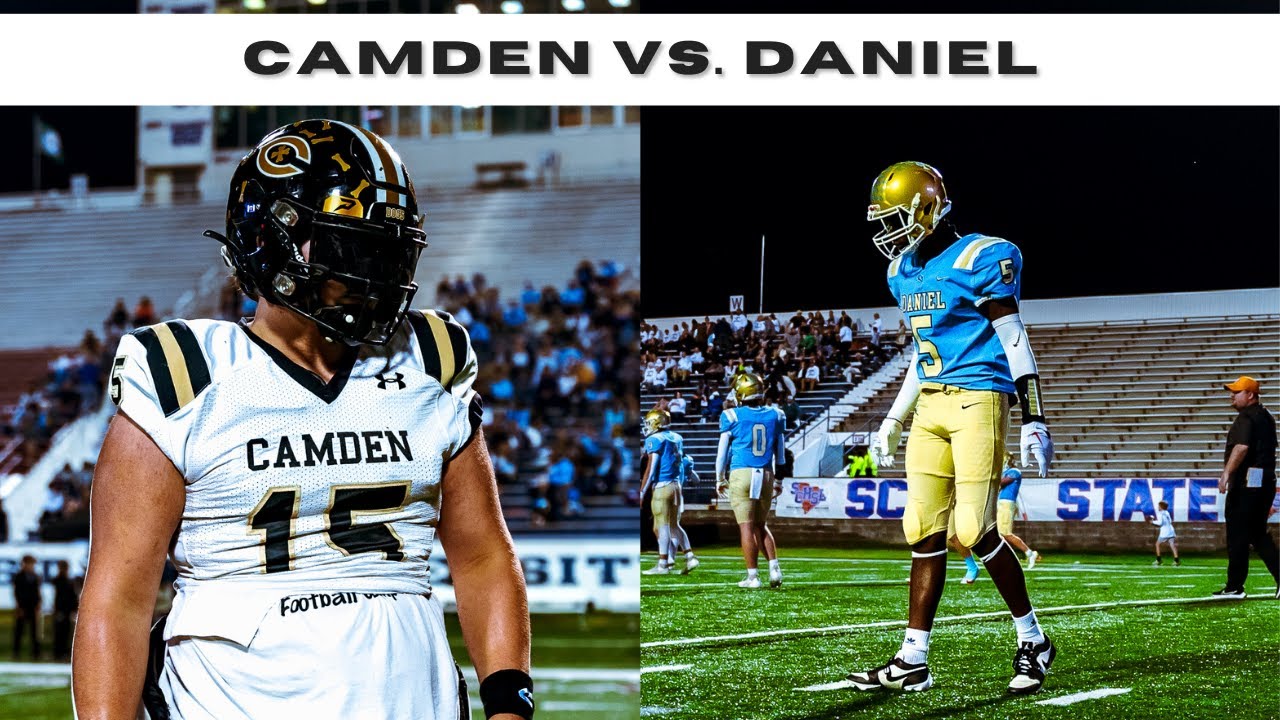 BEST HIGH SCHOOL GAME EVER?! | Camden vs. Daniel | 3A South Carolina Football State Championship