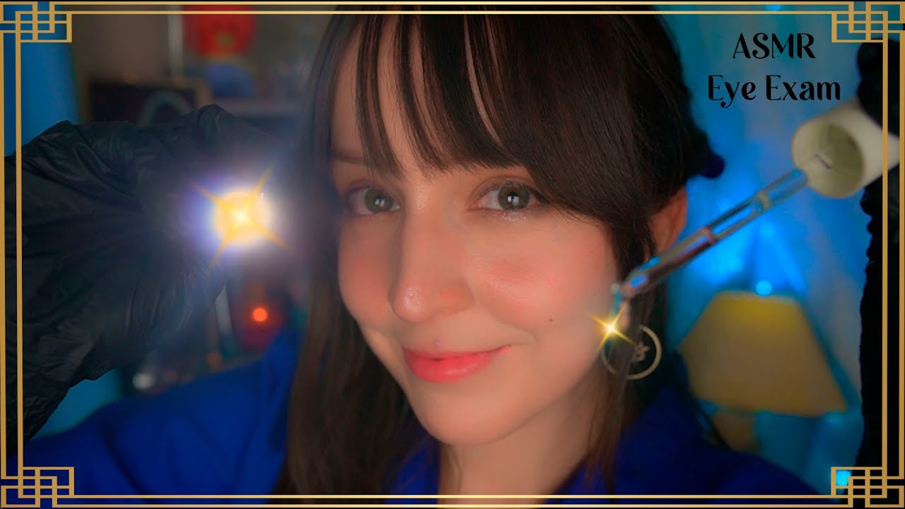⭐ASMR Расслабляющий осмотр глаз [Sub] Мягкая ролевая игра с доктором
