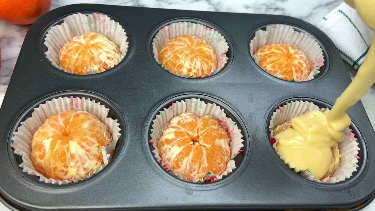 Best Tangerine Muffins I ever ATE!