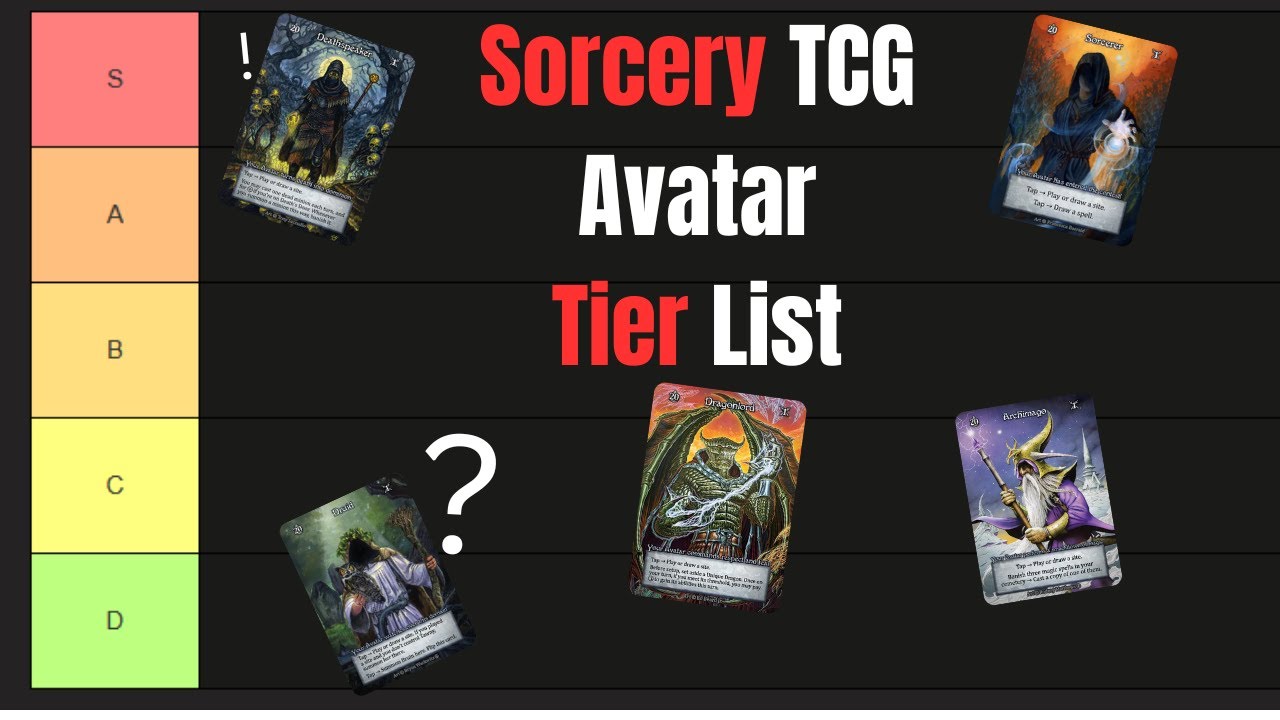 МОЙ список уровней аватара для TCG «Волшебство»!