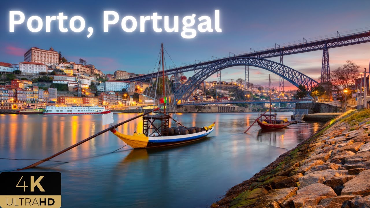 Porto, Portugal 4K | City Tour and Aerial Views | Travel guide