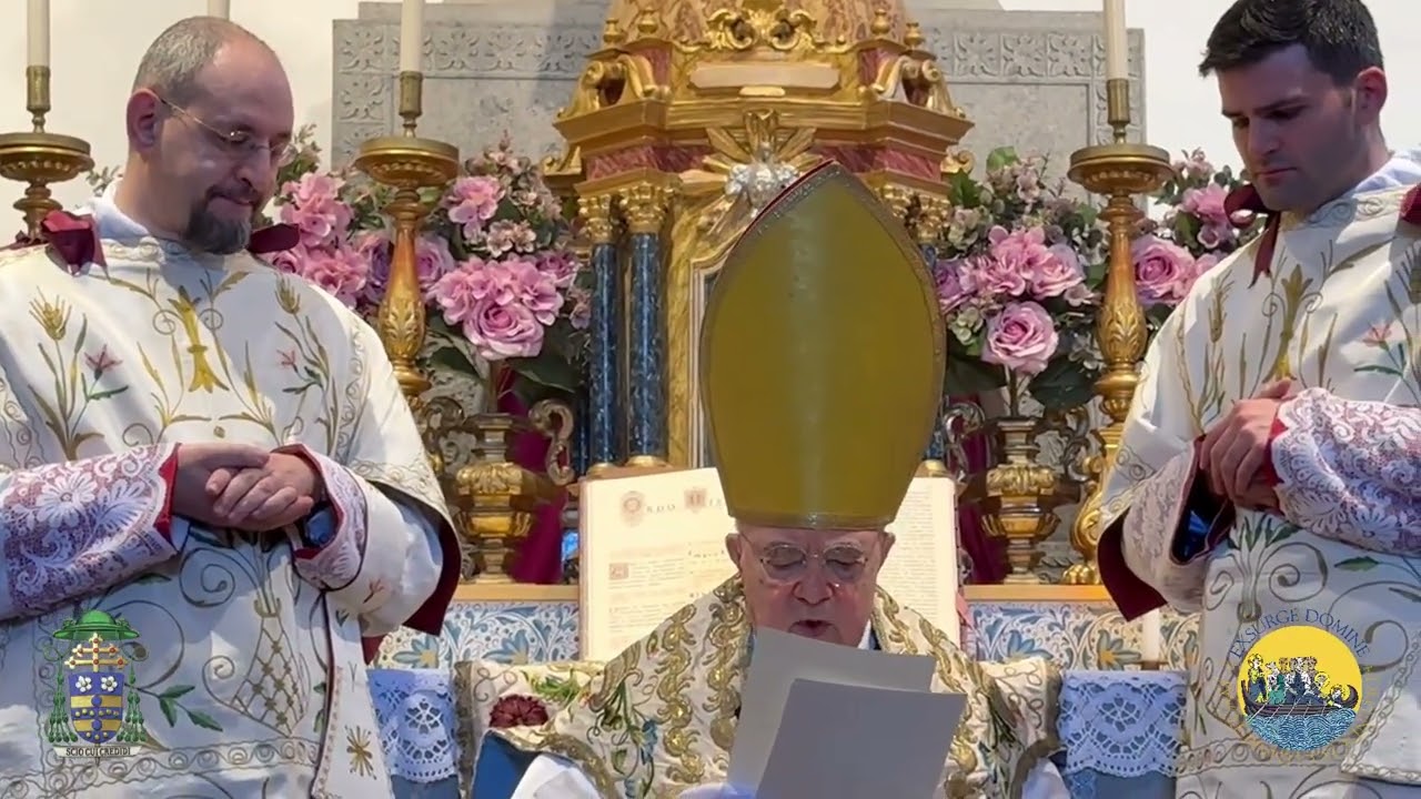 Mgr. Vigan&ograve; Tu Reparatrix Omelia nell&rsquo;Immacolata Concezionedella Beatissima Semprevergine Maria