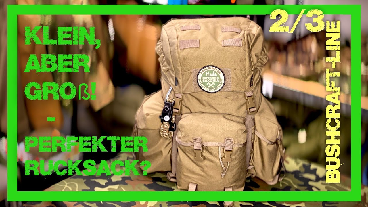 Klein, aber Groß! - Perfekter Rucksack für draußen?