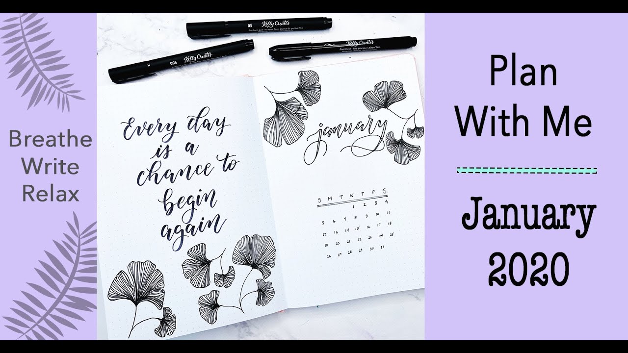 Plan With Me: January 2020