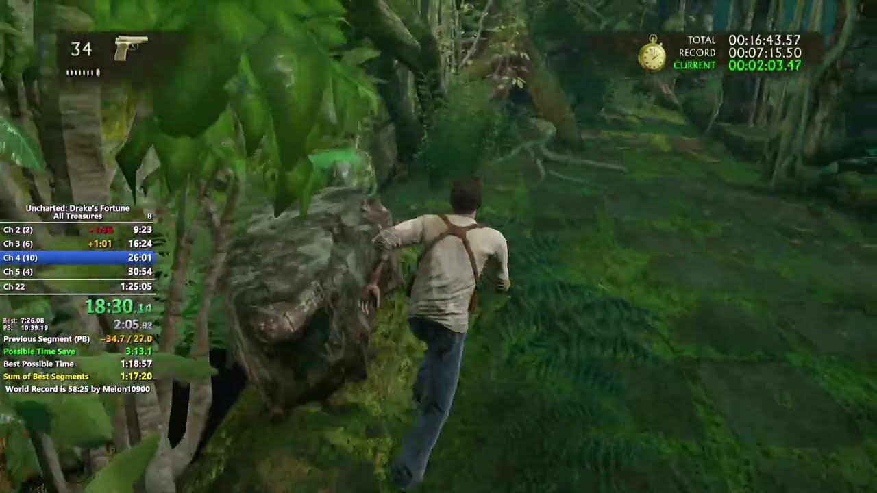 Uncharted 1 Drake's Fortune All Treasures for 1:13:54