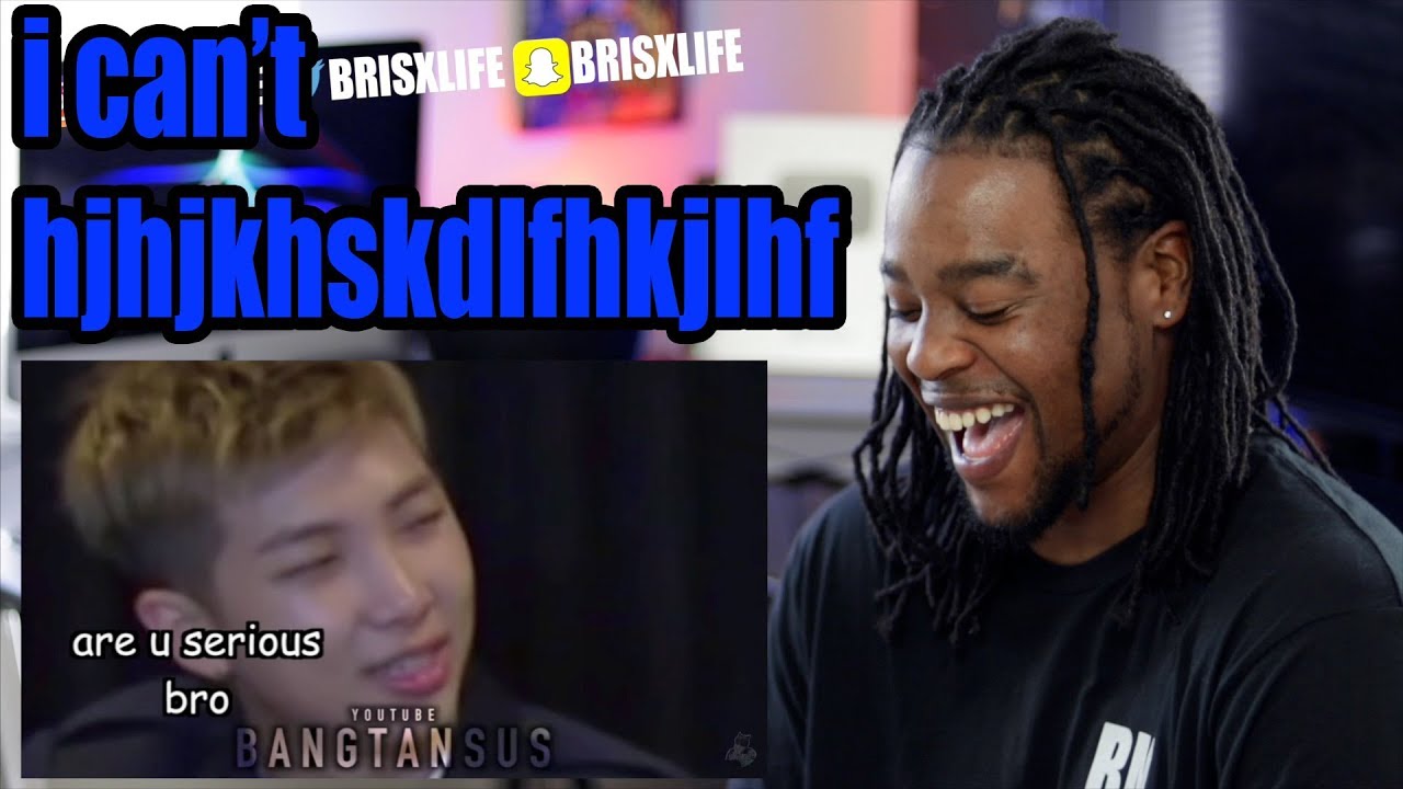 Namjoon being done with BTS (english) REACTION!!!
