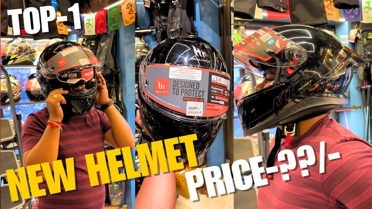 Dont miss / I Purchased a new helmet on huge discount price // MT thunder 3 / price just -??