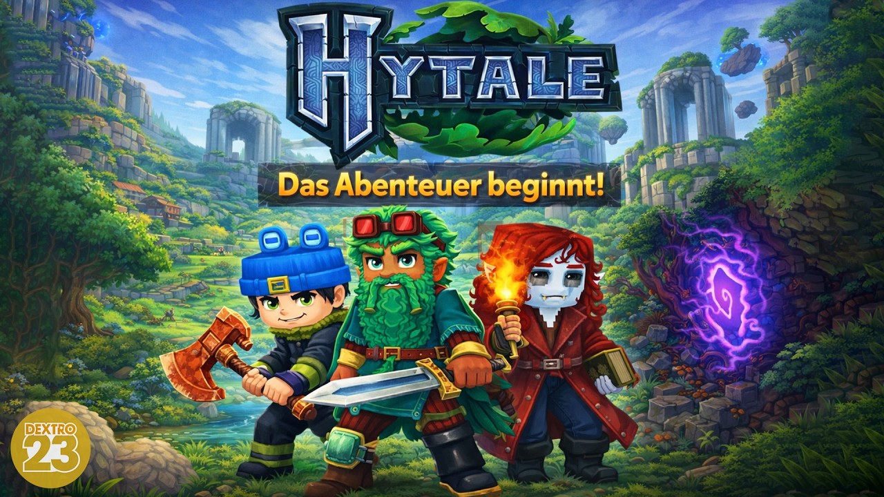 Hytale ist einfach MAGISCH! ✨ Erstes Abenteuer beginnt