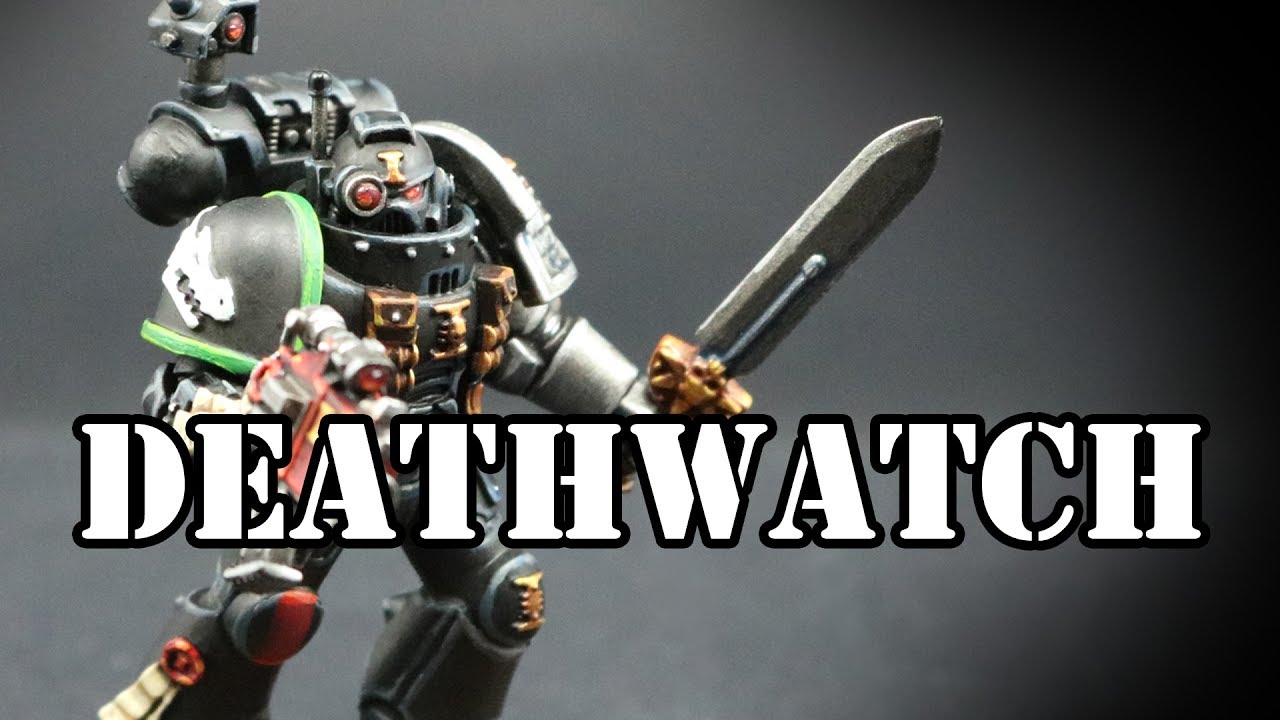 How to paint Deathwatch Space Marines