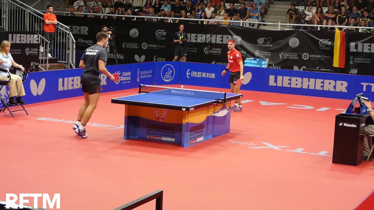 Timo Boll vs Patrick Franziska | Semifinal | ETTC 2018