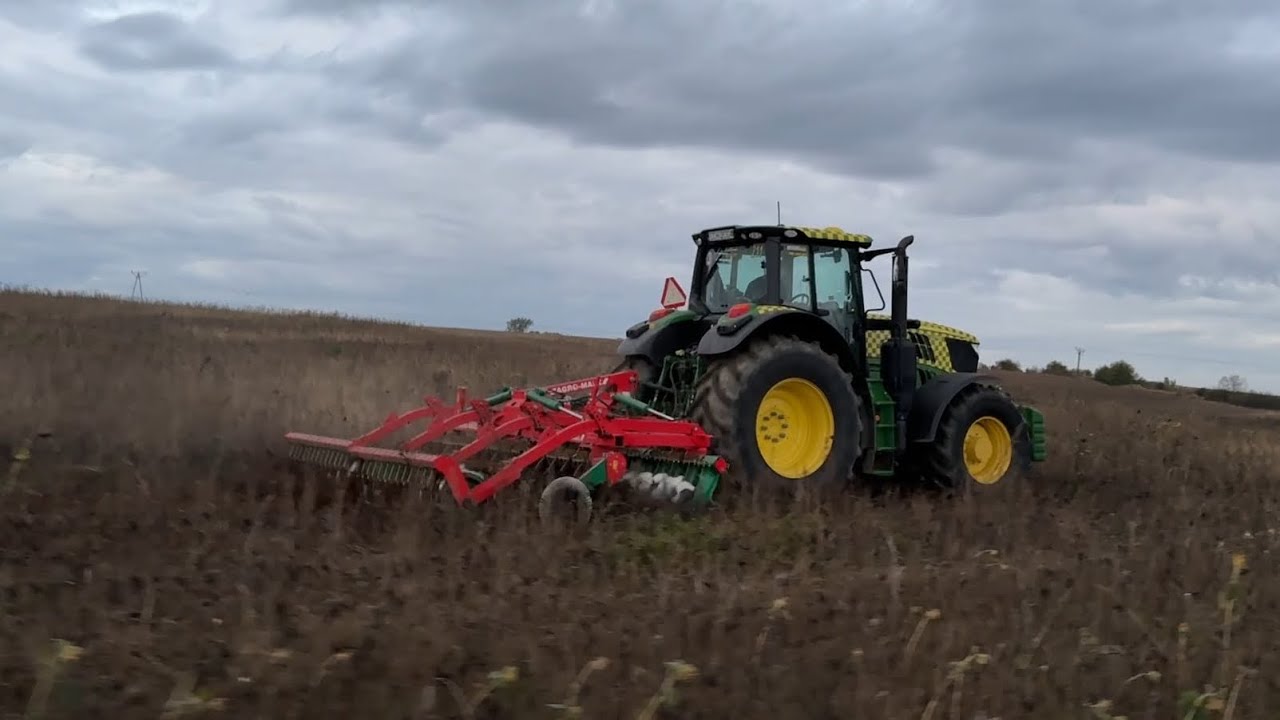 180HA VS 56 godz z Agrosharing * John deere 6175M & Agromasz * mocna ekipa w akcji ! 