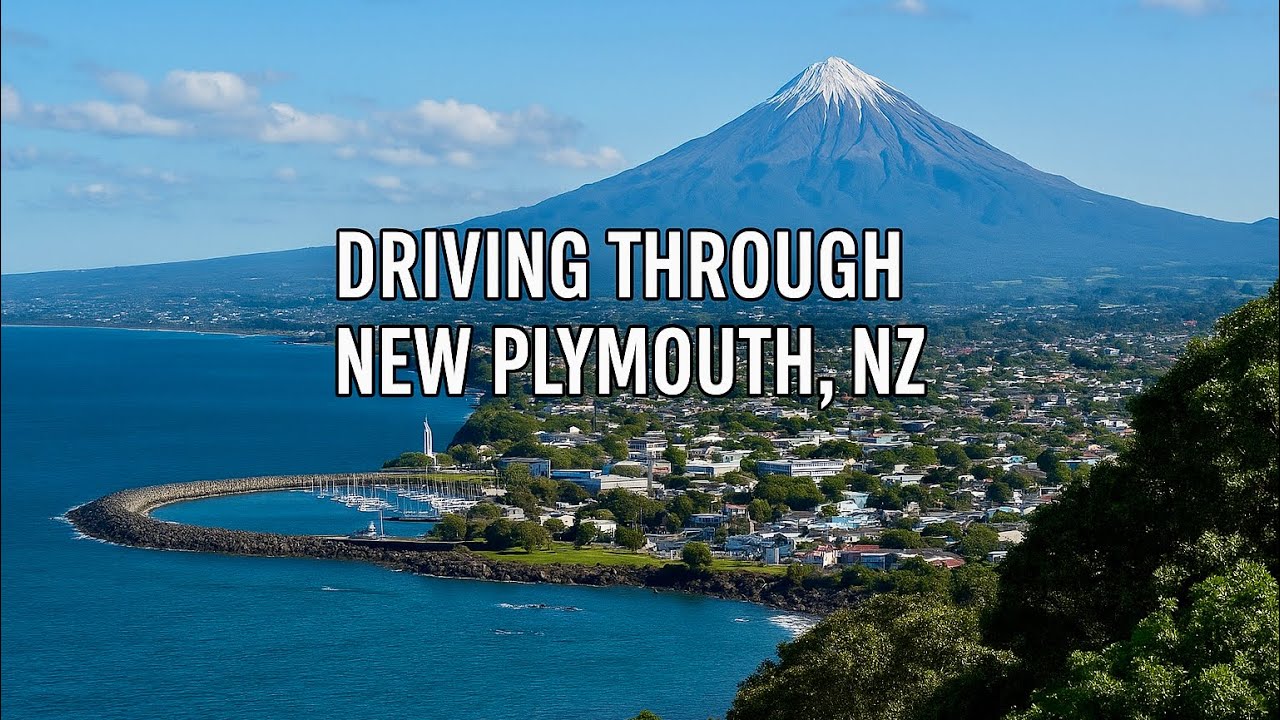 Driving through New Plymouth| Exploring the City 
