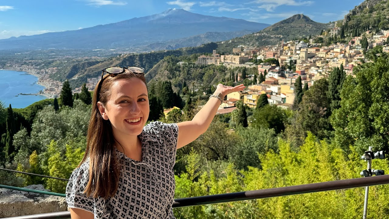Our Cruise Stopped in Taormina (The White Lotus Filming Location) - Cruise Vlog Day 6
