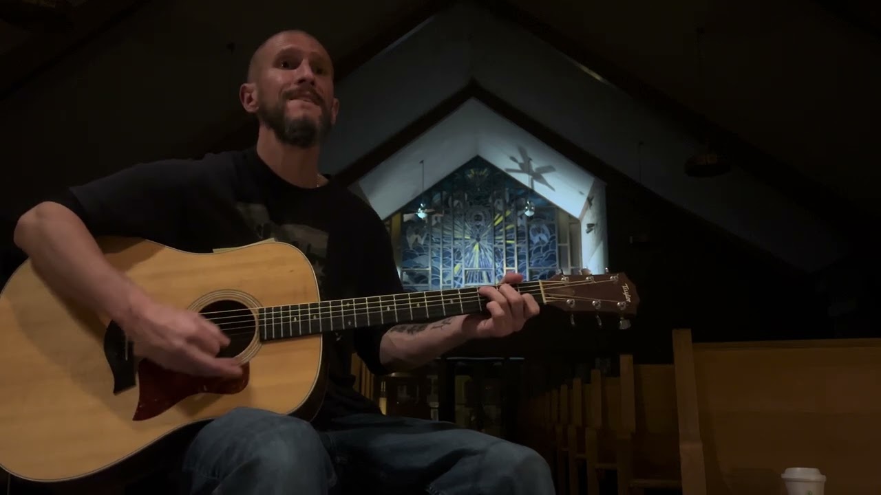 Simple Man 396Hz (Cover) by DowJonez in a Giant Empty Church