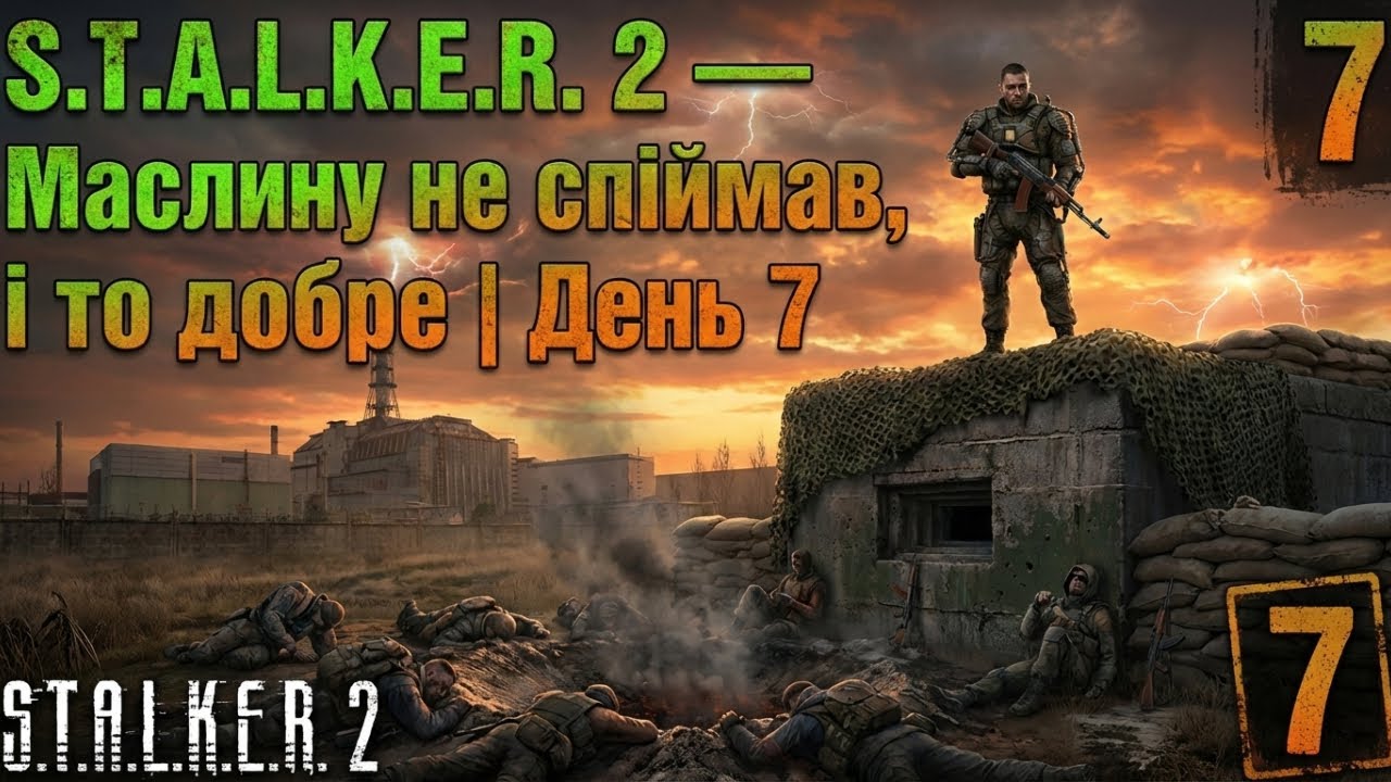 S.T.A.L.K.E.R. 2 — Маслину не спіймав, і то добре | День 7 