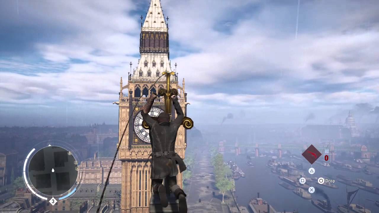Assassin's Creed Syndicate Big Ben Leap of Faith