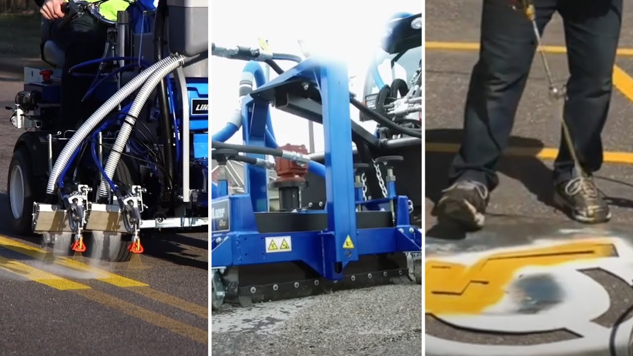 Line marking machines: Graco's complete striping range