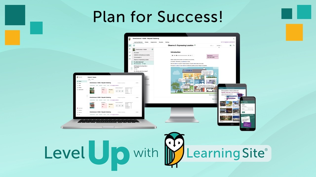 Level Up with Learning Site: Plan for Success!