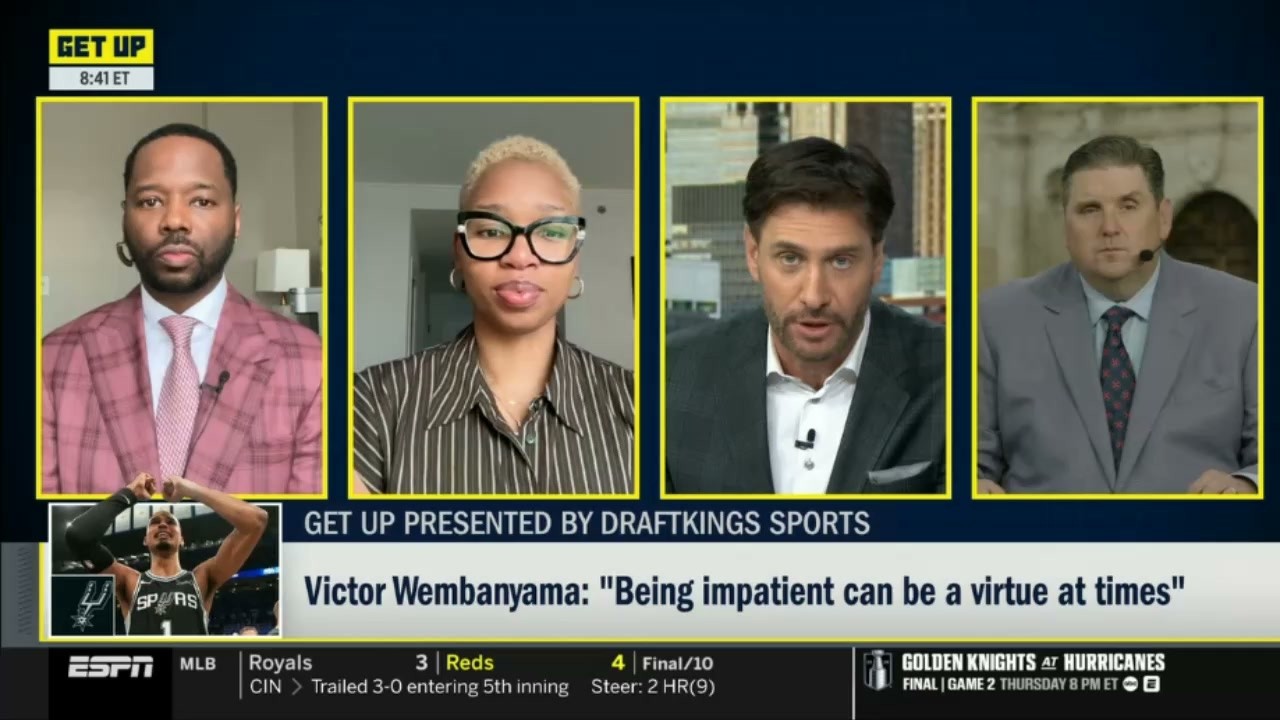 GET UP | ESPN on Wembanyama shuts down critics of Spurs&rsquo; lack of experience with bold statement