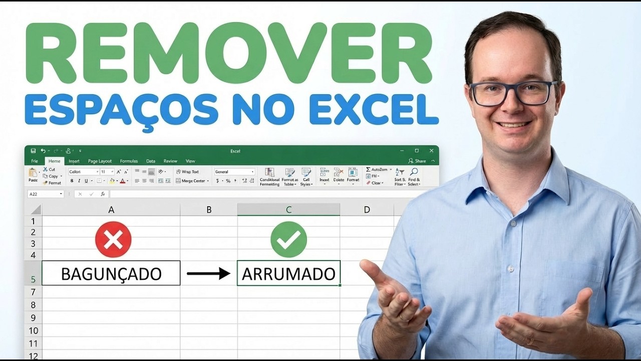 Truques Pouco Conhecidos Para Remover Espaços no Excel em Segundos