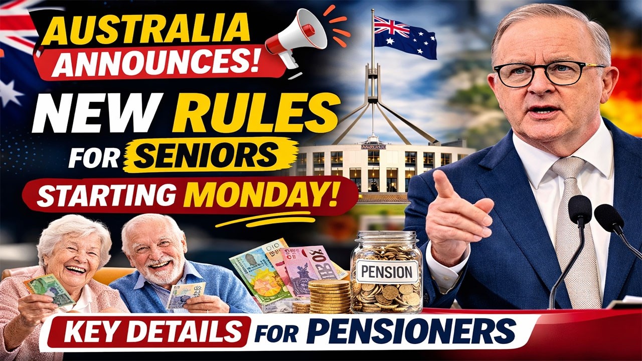 ⚠️ Australia Announces New Rules for Seniors Starting Monday &ndash; Key Details for Pensioners