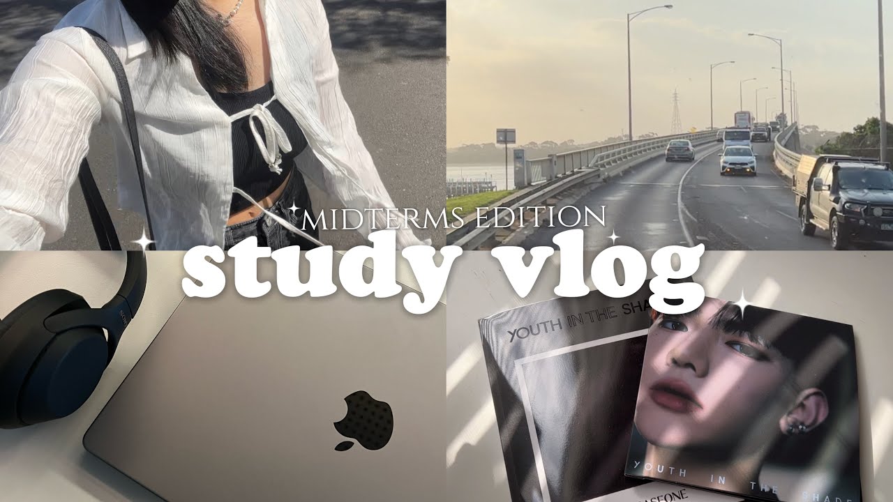 study vlog ⛰ midterms, busy days as a uni student, zb1 album ft. intense geology fieldwork