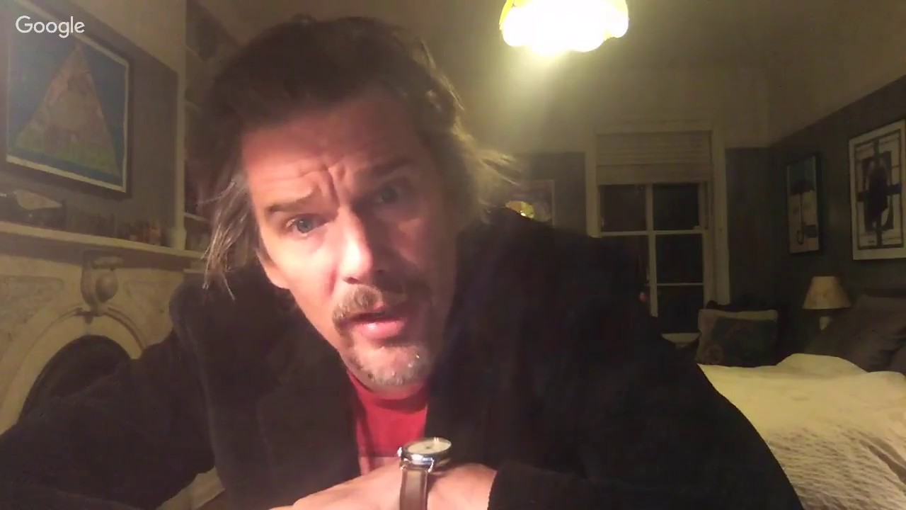 Ethan Hawke ('Maudie') chats working with Sally Hawkins on biopic about arthritic painter Maud Lewis