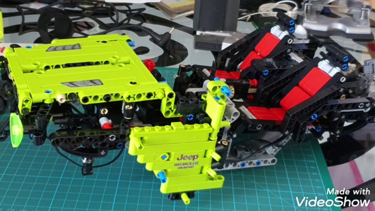 RAEL LE-J902  - Jeep Wrangler Rubicon - Step by Step Building Process