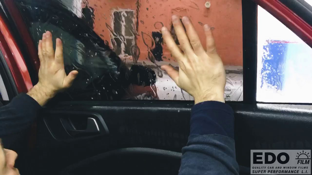 Como tintar lunas de un coche/How to Tint a Door Window/КАК ЗАТОНИРОВАТЬ АВТОМОБИЛЬ СВОИМИ РУКАМИ